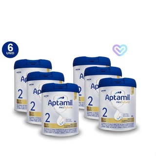 Kit 6x Fórmula Infantil Aptamil Profutura 2 Danone Lata De 800g em Oferta na Shopee