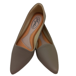 Sapatilha feminina bico fino palinha sintético. em Oferta na Shopee