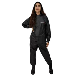Conjunto Capa Chuva Combate Gola Impermeável Moto Motoqueiro Motoboy