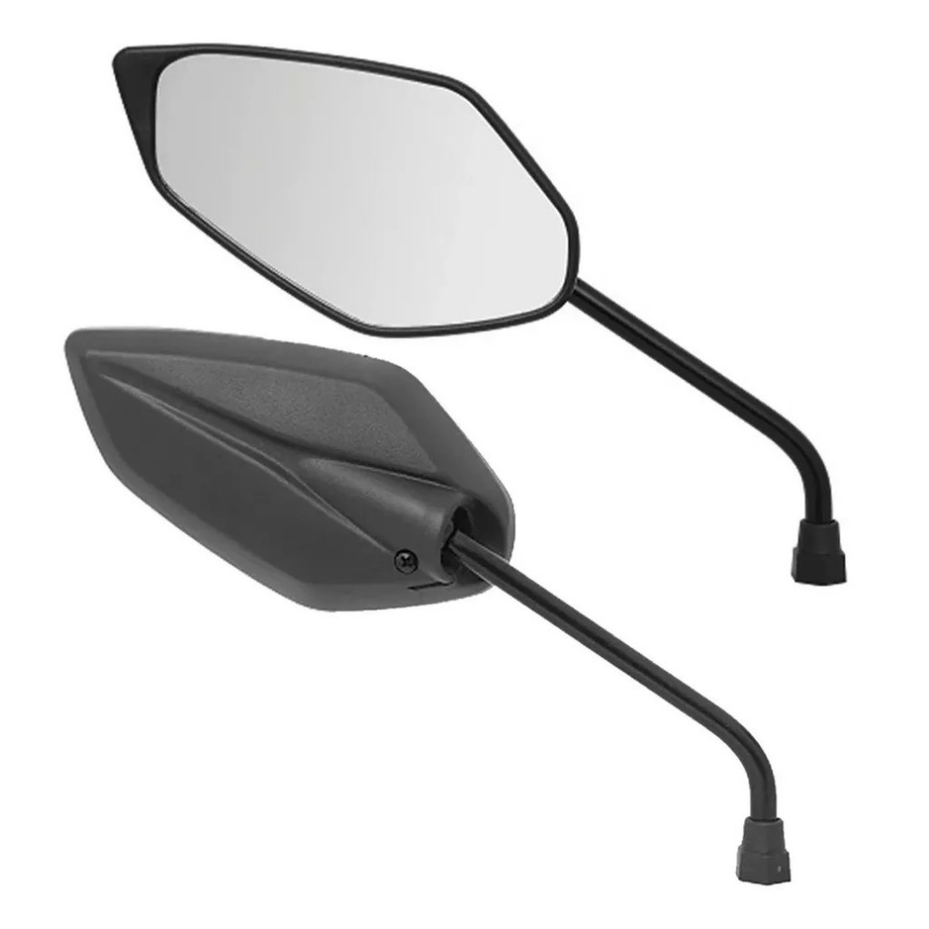 Par Espelho Retrovisor Mini Fazer 150 Compatível Cg Fan — imagem 2 de 2