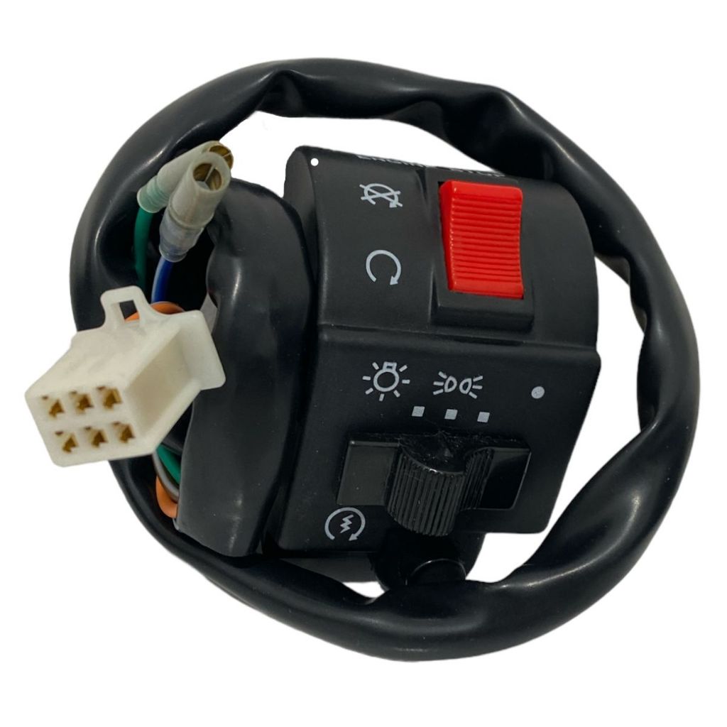 Punho Interruptor De Partida Yes 125 05/06 Intruder 125 02/07 — imagem 2 de 2