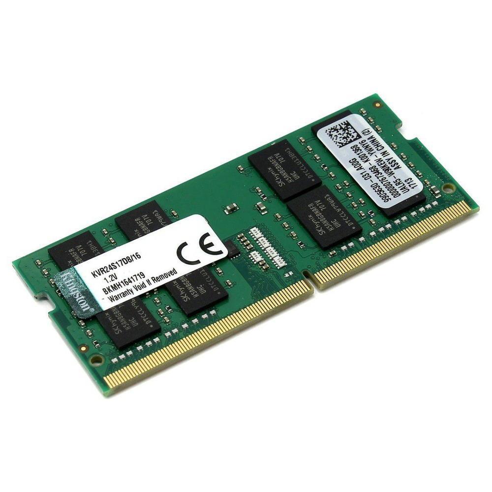 Memória RAM para Notebook DDR4 16GB 2400MHz Kingston - KVR24S17S8/16