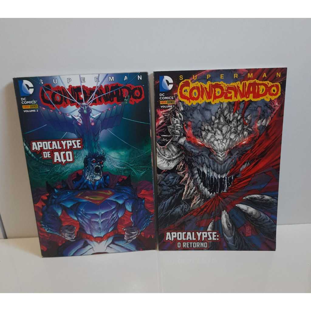 Coleção completa Superman: Condenado Vol. 1 e 2 - Panini