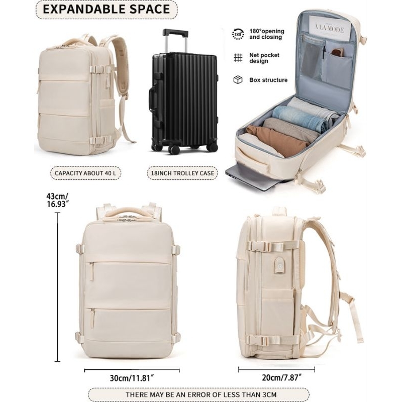 Mochila Mala Viagem Escolar Executiva Notebook