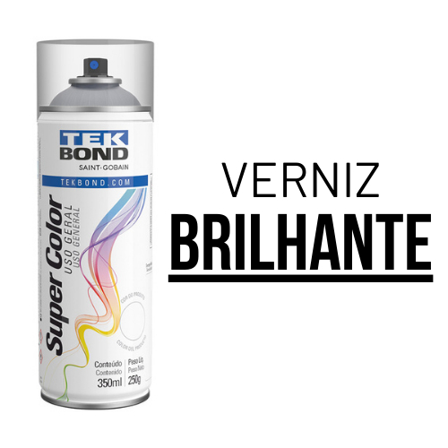 Verniz Spray Super Color *Brilhante* 350ml/250g - TekBond