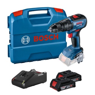 Furadeira de Impacto GSB 18V-50 Bosch Parafusadeira Brushless 18V com 2 Baterias Carregador e Maleta em Oferta na Shopee
