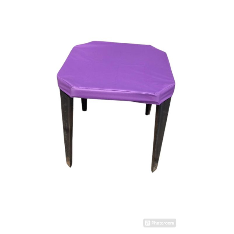 kit 10 capa de mesa plástico 70x70 canto 18 bar açaí lanchonete sorveteria