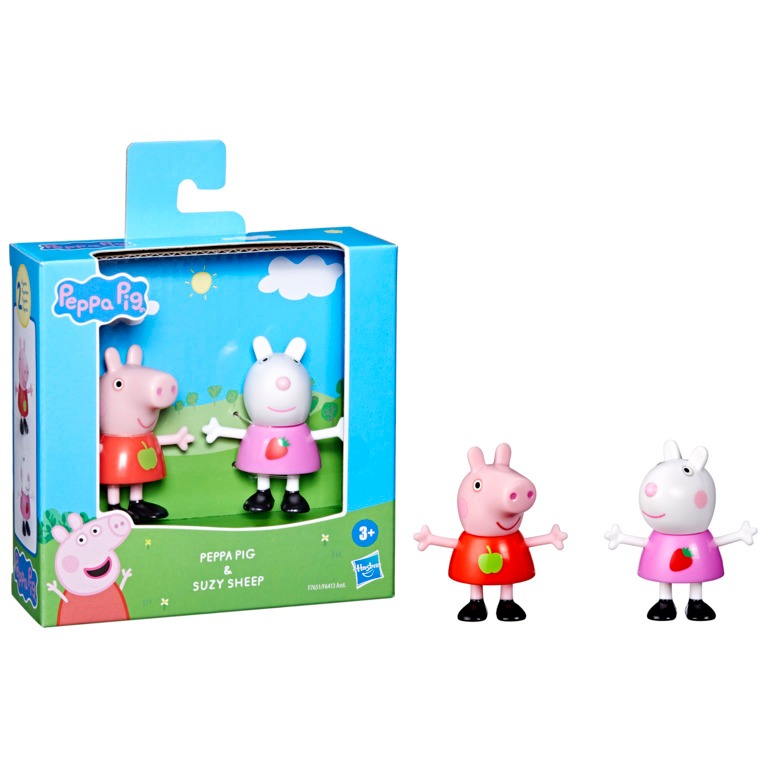 Bonecos Peppa Pig Amigos em Dupla - Hasbro F6413