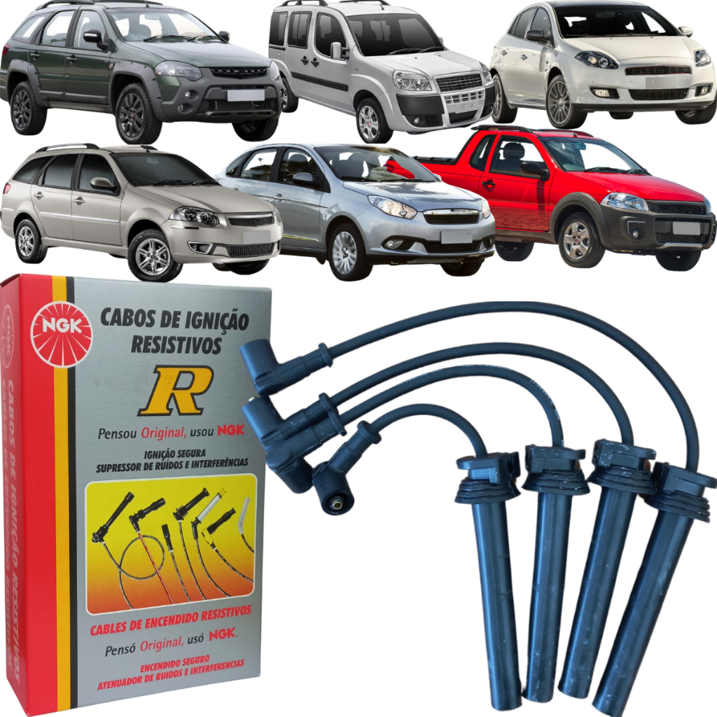 Cabo de Vela Bravo Doblo Siena Idea Linea Palio Punto Strada em Oferta na Shopee