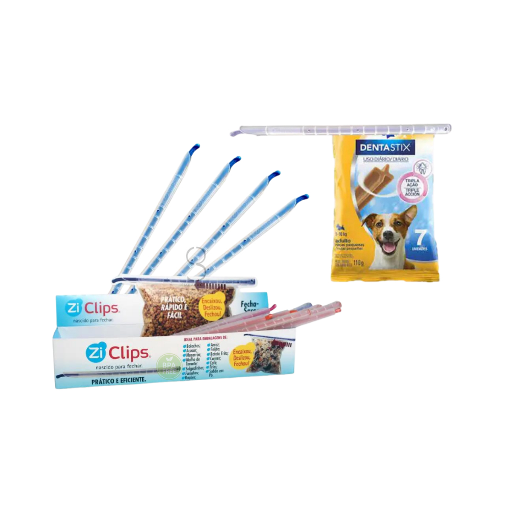 Selador Ziclips Vedar Líquidos e Doces Perfeitamente 25u