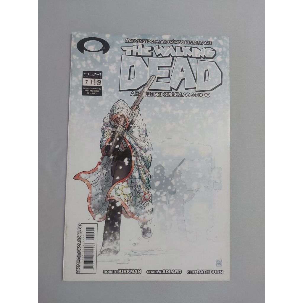 Revista em quadrinhos The Walking Dead n. 07 HQ HQM Gibi Comics 2012