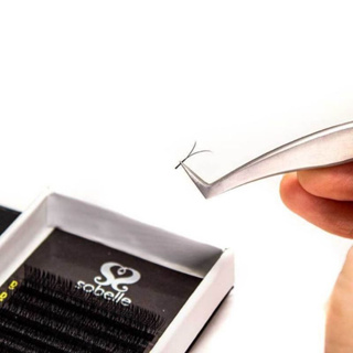 Pinça Vetus Curva 6A Sa Para Alongamento Extensão De Cílios em Oferta na Shopee