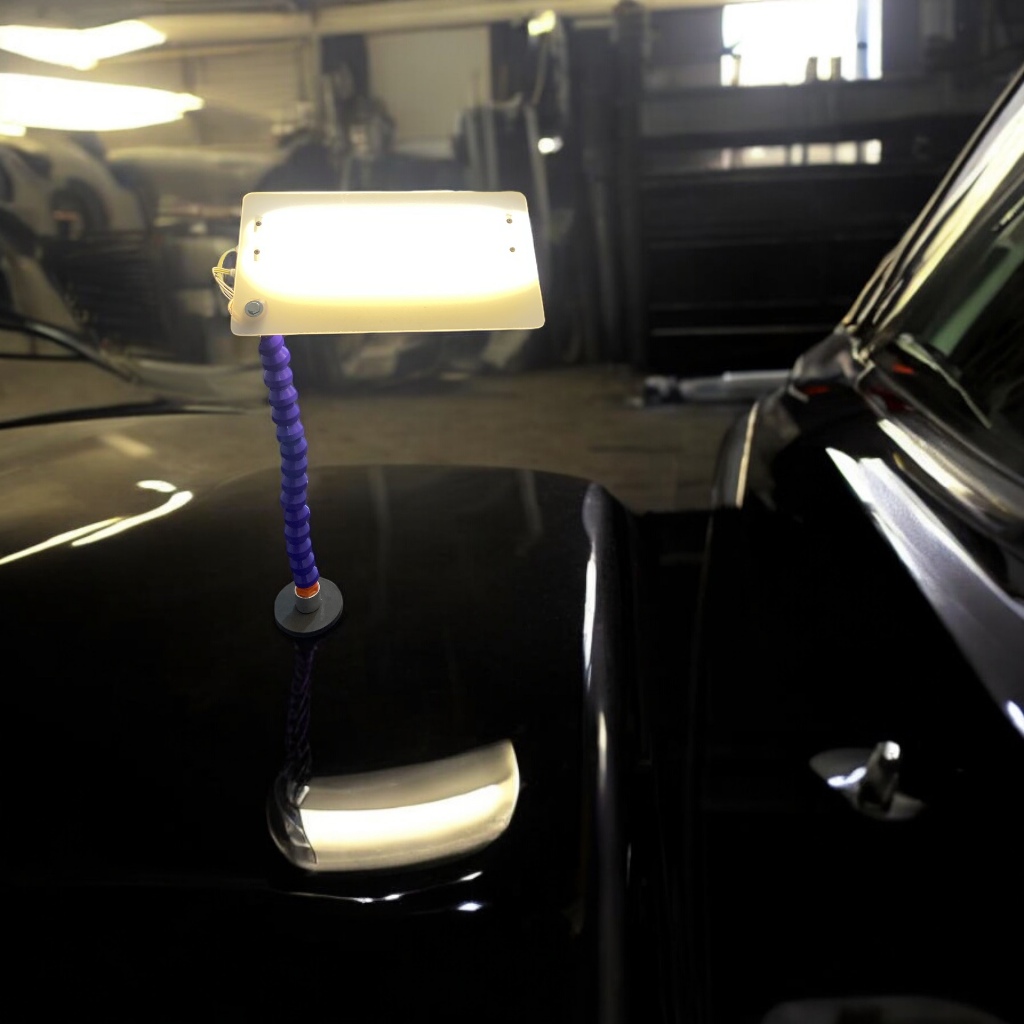 Luminária Em Led p/ Martelinho De Ouro / Super Imã Neodímio com base Emcorrachada