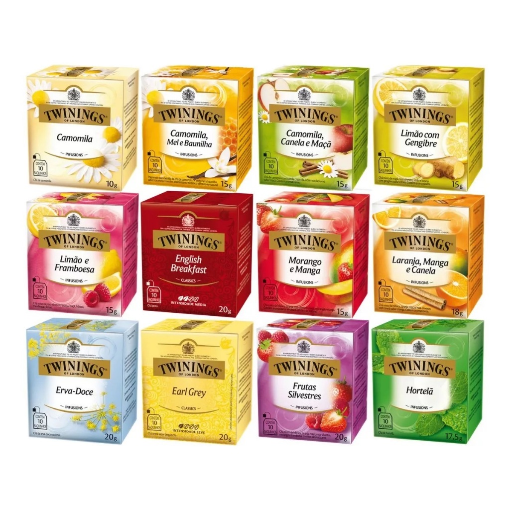 Chá Twinings Of London - Sabores Variados