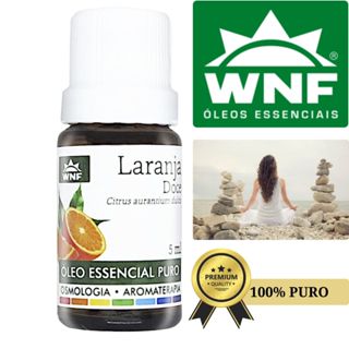 Óleo Essencial Laranja Doce WNF Puro Natural 5ml em Oferta na Shopee