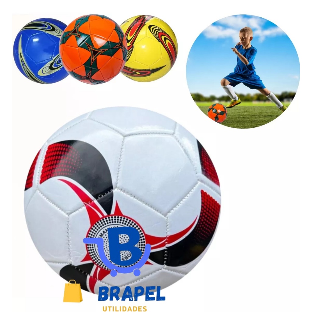 Bola De Futebol Infantil SKY BALL Campo Costura Firme Nº5 Cor Sortida