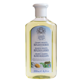 Shampoo Infantil Reflexos Louros Camomila INTEA 250mL Para Cabelos Castanhos e Louros em Oferta na Shopee