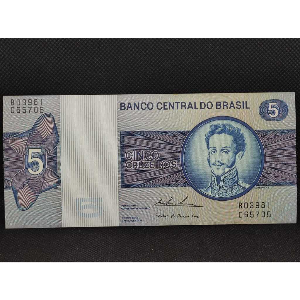 Cédula cinco cruzeiro C135