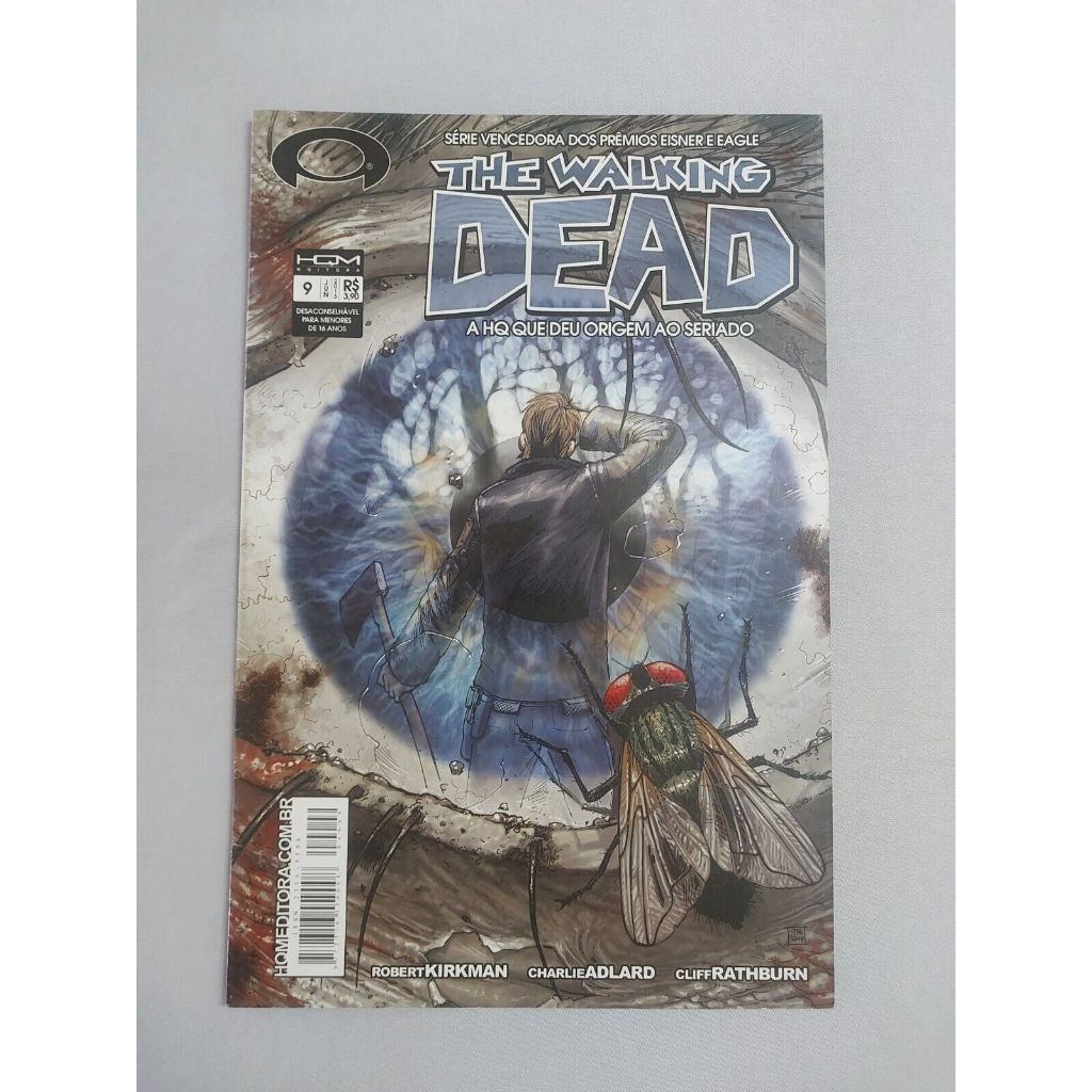 Revista em quadrinhos The Walking Dead n. 09 HQ HQM Gibi Comics 2012