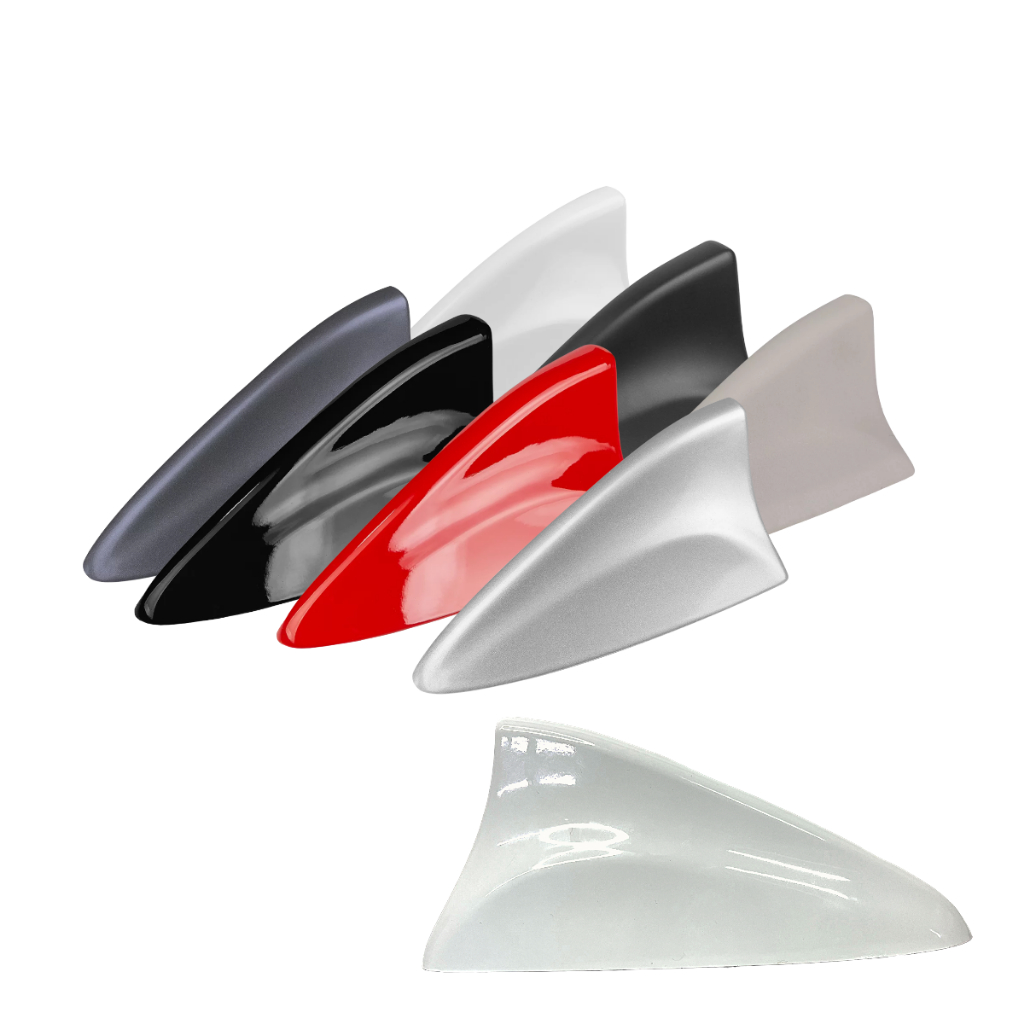Antena Automotiva Teto Shark Tubarao Barbatana Universal Funcional Radio Am Fm