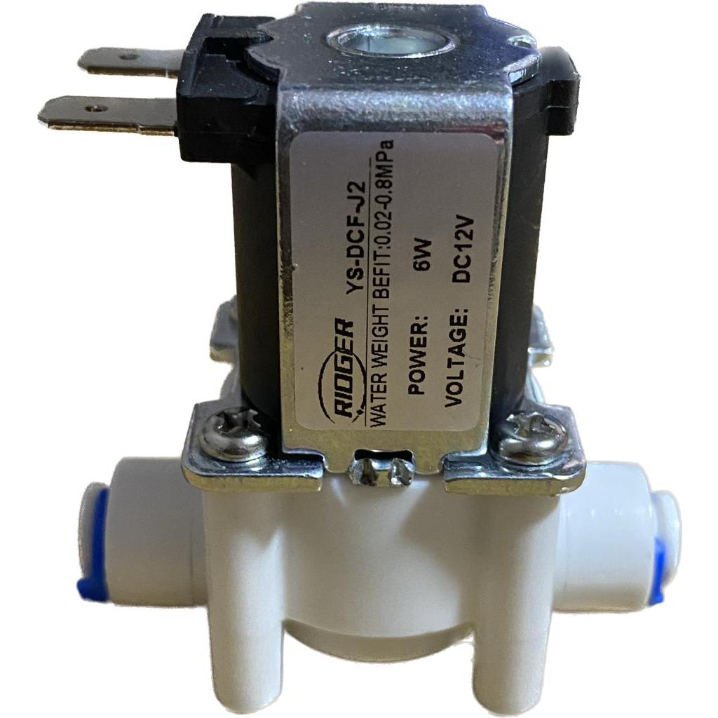Válvula Solenoide Para Purificador De Água 1/4 X 1/4 12v