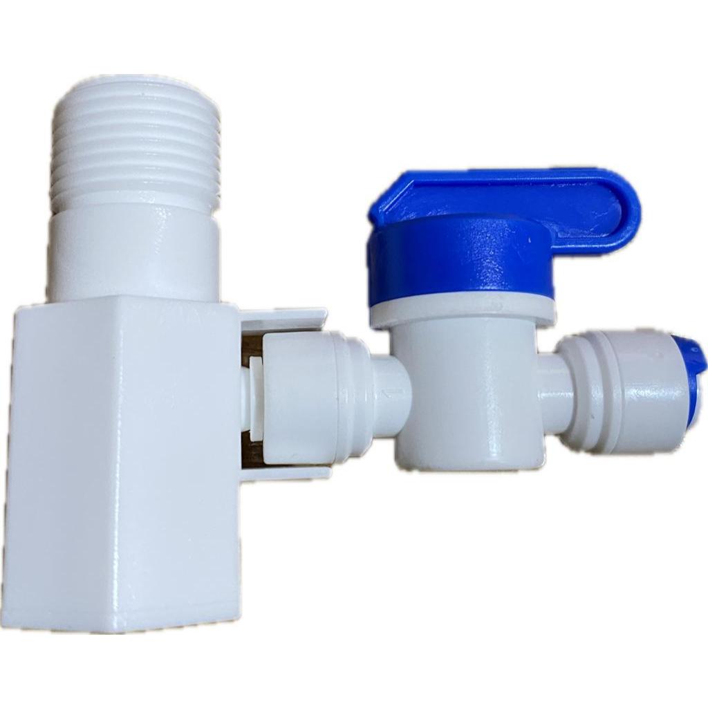 Adaptador Plástico Para Torneira + Registro Engate Rápido 1/4