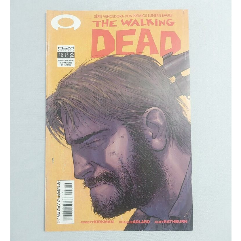 Revista em quadrinhos The Walking Dead n. 12 HQ HQM Gibi Comics 2012