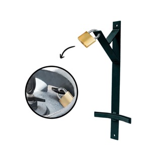 Suporte de Parede para Botijão de Gás com Trava Antirroubo Cozinha Área de Serviço Lavanderia em Oferta na Shopee