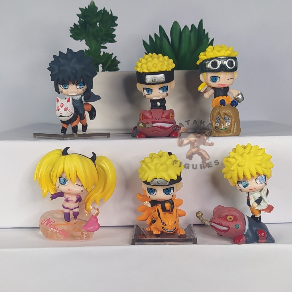 Action Figure Miniaturas Naruto 6cm - Anime Naruto