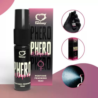 Perfume Phero Feromônio Feminino 15ML Sexy Fantasy Atrair Homens em Oferta na Shopee