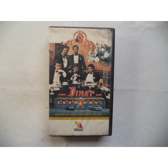 Vhs Diner ( avaria capa ) Original Legendado fita filme comédia