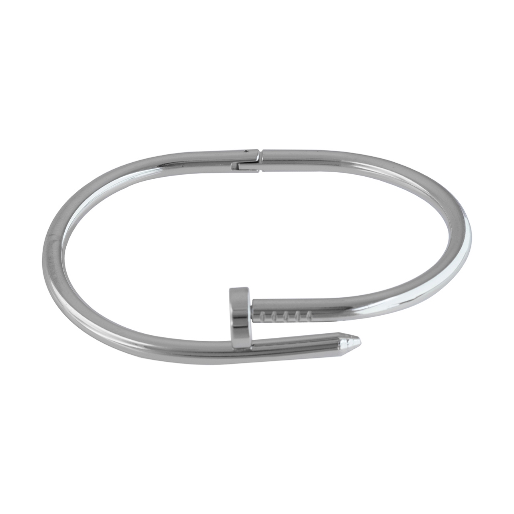 Bracelete Pulseira Prego Aço Inox