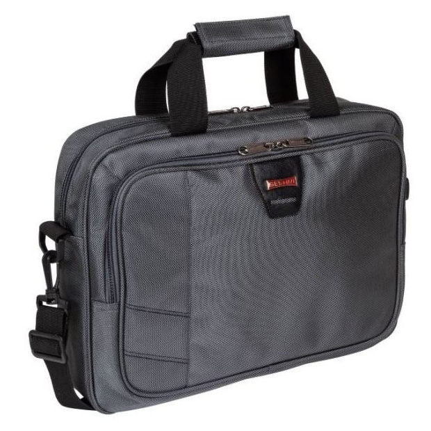 PASTA EXECUTIVA 2 COMPARTIMENTOS SESTINI HARVEST CINZA