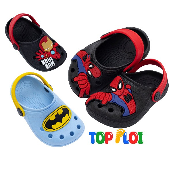 Babuche Sandália Papete Infantil Para Meninos Personagens Confortável em Oferta na Shopee