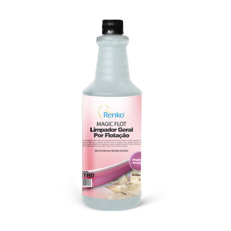 Magic Flot Detergente Limpador Estofados Carpetes Renko 1lts
