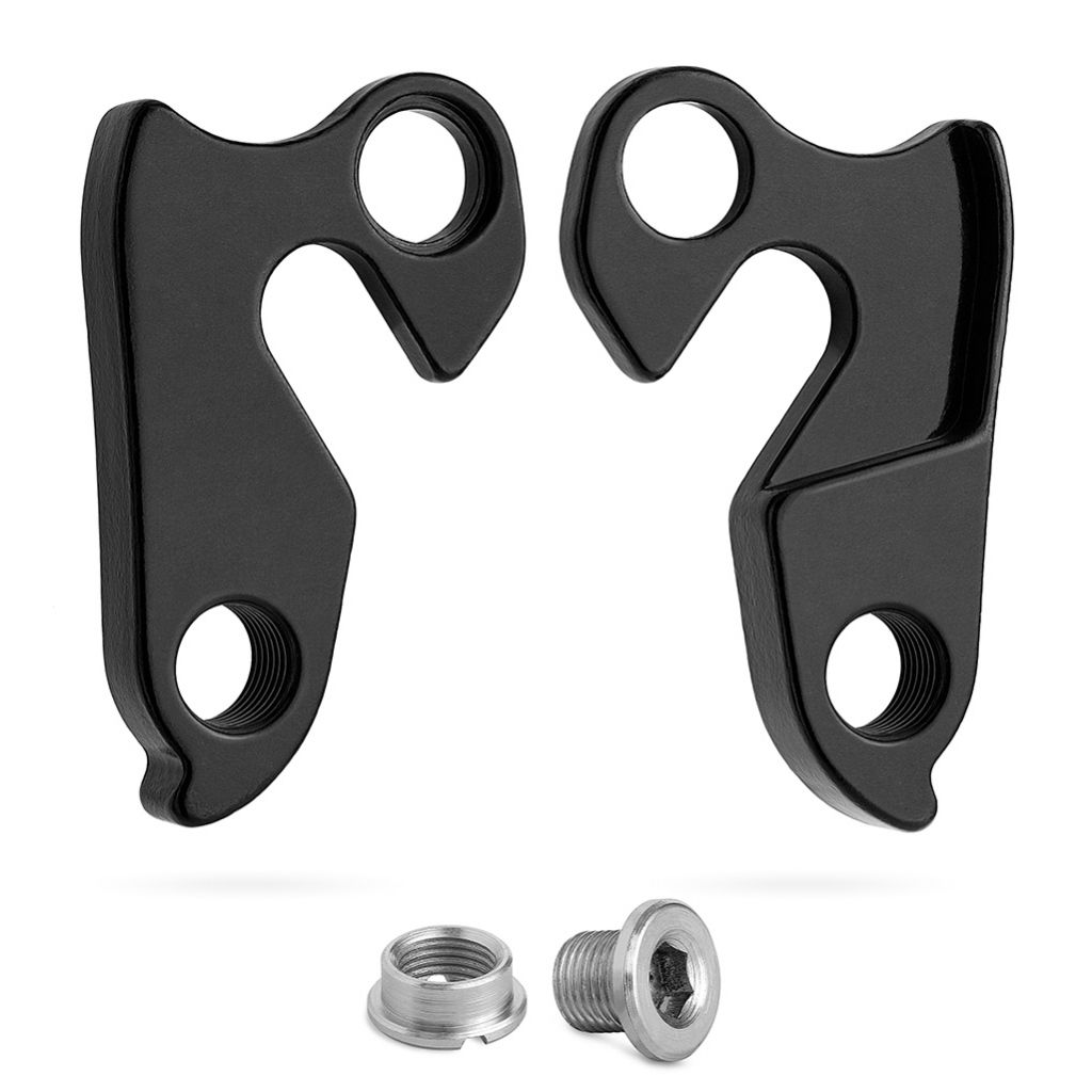 Gancheira de Bicicleta em Alumínio para Câmbio Traseiro - Caloi Elite 30/ Corratec X-Vert/ X-Force/ Air-Tech/ First