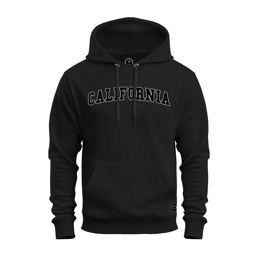 Moletom Estampado Blusa De Frio Canguru Confortável Californ Hils