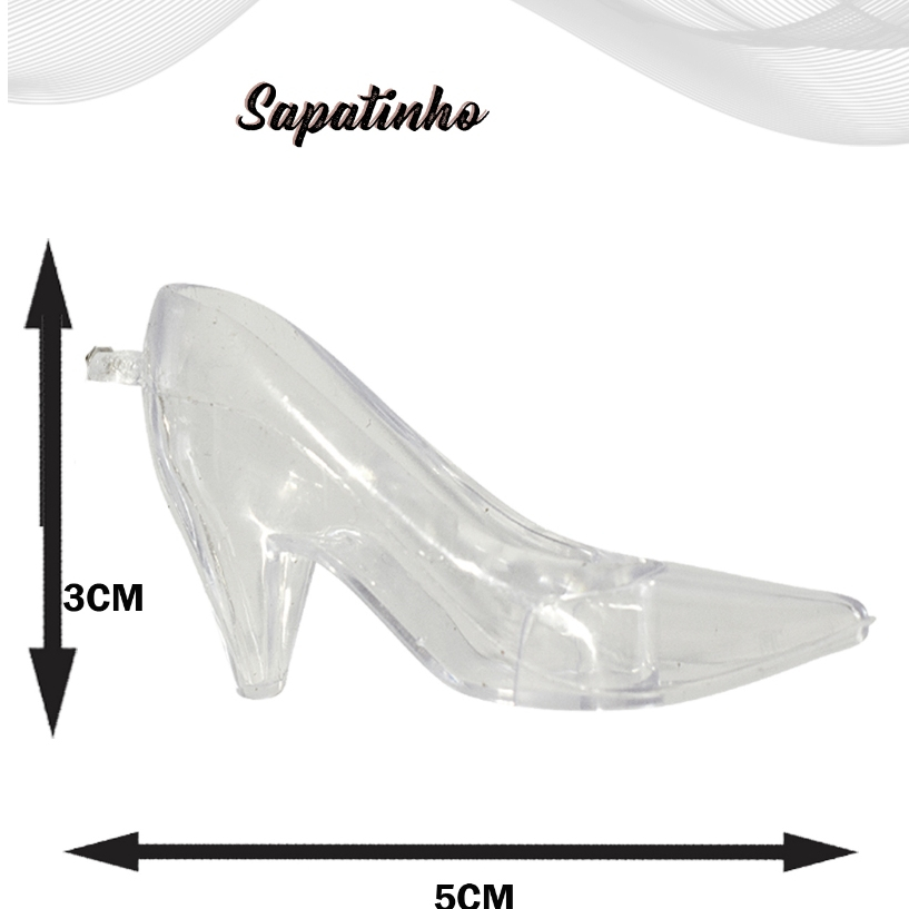 10 SAPATINHOS TRANSPARENTE ,cinderela, noiva para hora do sapato