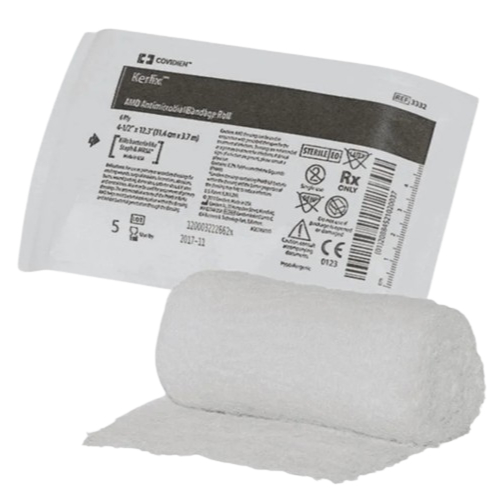 Gaze em Rolo Antimicrobiana Kerlix Amd 11,4 cm x 3,7 m Ref: 3332 Unidade - Covidien