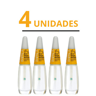 Kit 4 Bases Impala Força Extrema Fortalecedor De Unhas Tratamento Unhas  Manicure Pedicure em Oferta na Shopee