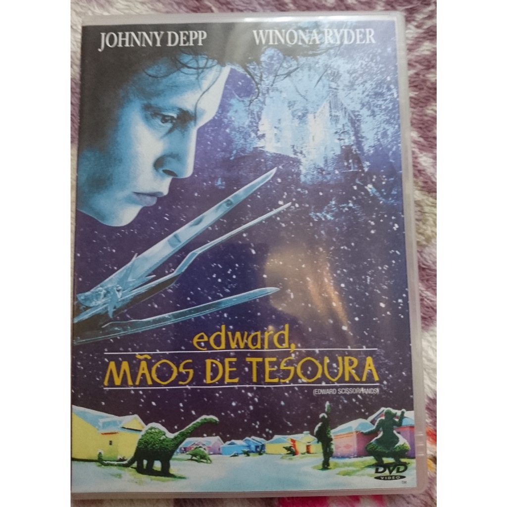 Edward, Mãos De Tesoura - Johnny Depp (2001) - DVD Original
