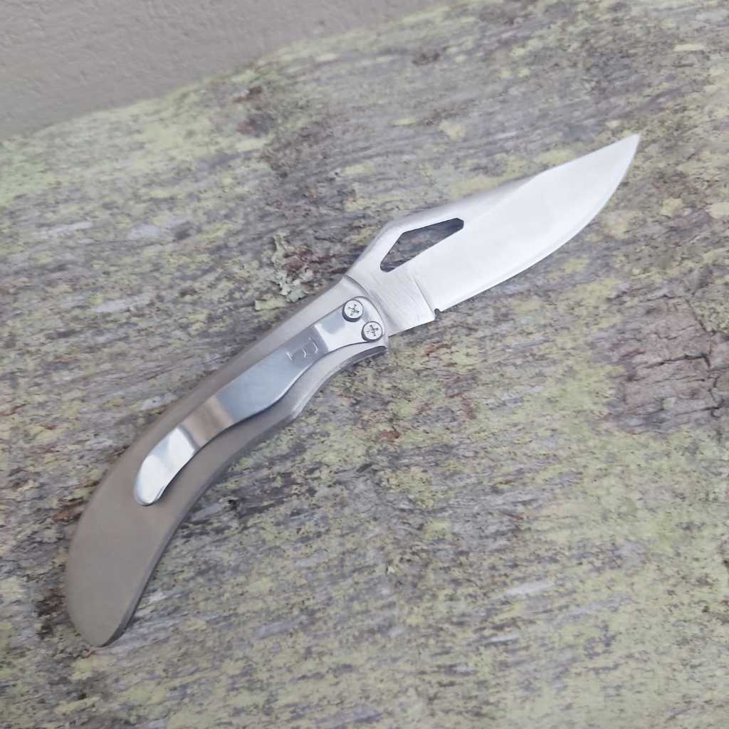 Canivete Artesanal Ferreira Barretos 135, Aço Inox 420, Pesca Camping, Agro Montaria Rodeio Cowboy