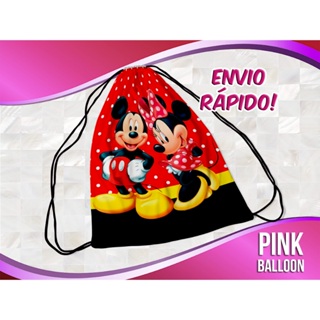 MOCHILINHA MICKEY E MINNIE 2 (ENVIO RÁPIDO) - SACOLINHA LEMBRANCINHA em Oferta na Shopee