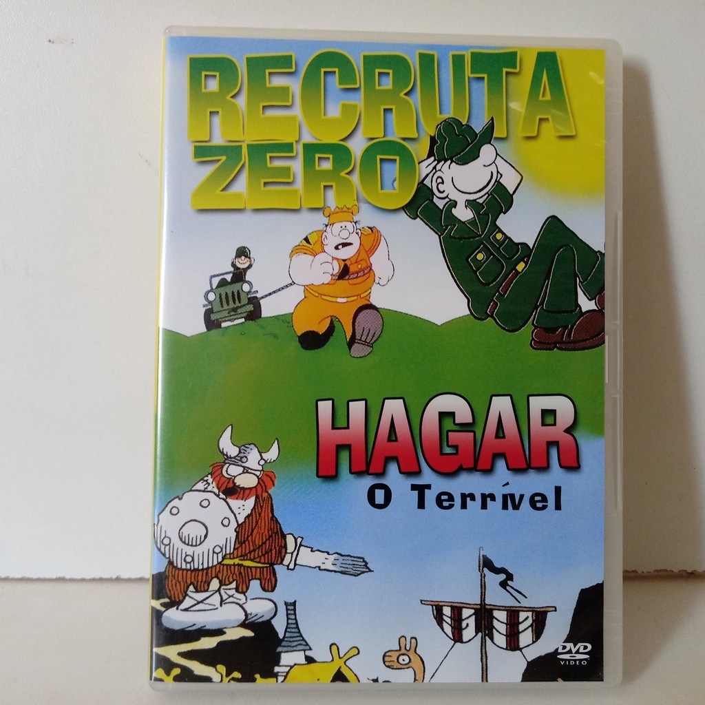 Dvd Recruta Zero E Hagar O Terrível