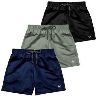 Bermuda Masculina Tactel short masculino para homens reforçado HS em Oferta na Shopee