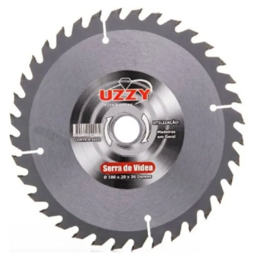 Disco De Serra Circular - com VÍDEA p/ madeira barato  widea 180mm 7" C/36 Dentes