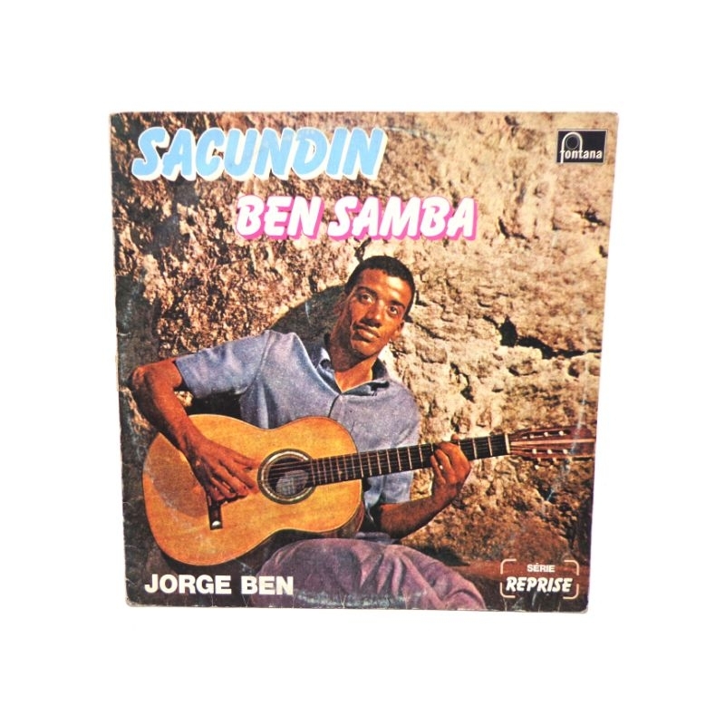 LP - Jorge Ben (sacundin Ben samba) - Nacional- 1983  - 12" - 33rpm - gênero: latin, jazz - estilo: samba, mpb, swing