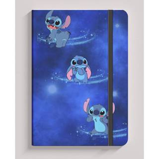 Caderneta Tipo Moleskine 14x21 Stitch, Com Pauta, Sem Pauta em Oferta na Shopee