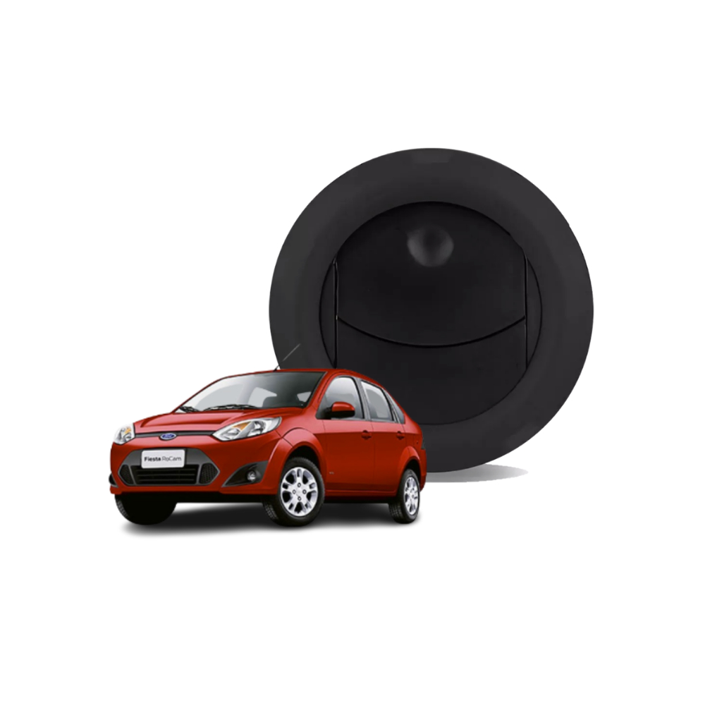 Difusores de Ar Central e Lateral Painel Ford Fiesta 2008 a 2014 Similar Ao Original