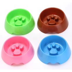 Comedouro Educativo Lento Pequeno Médio Porte Comedouro Interativo (Média 14cm)